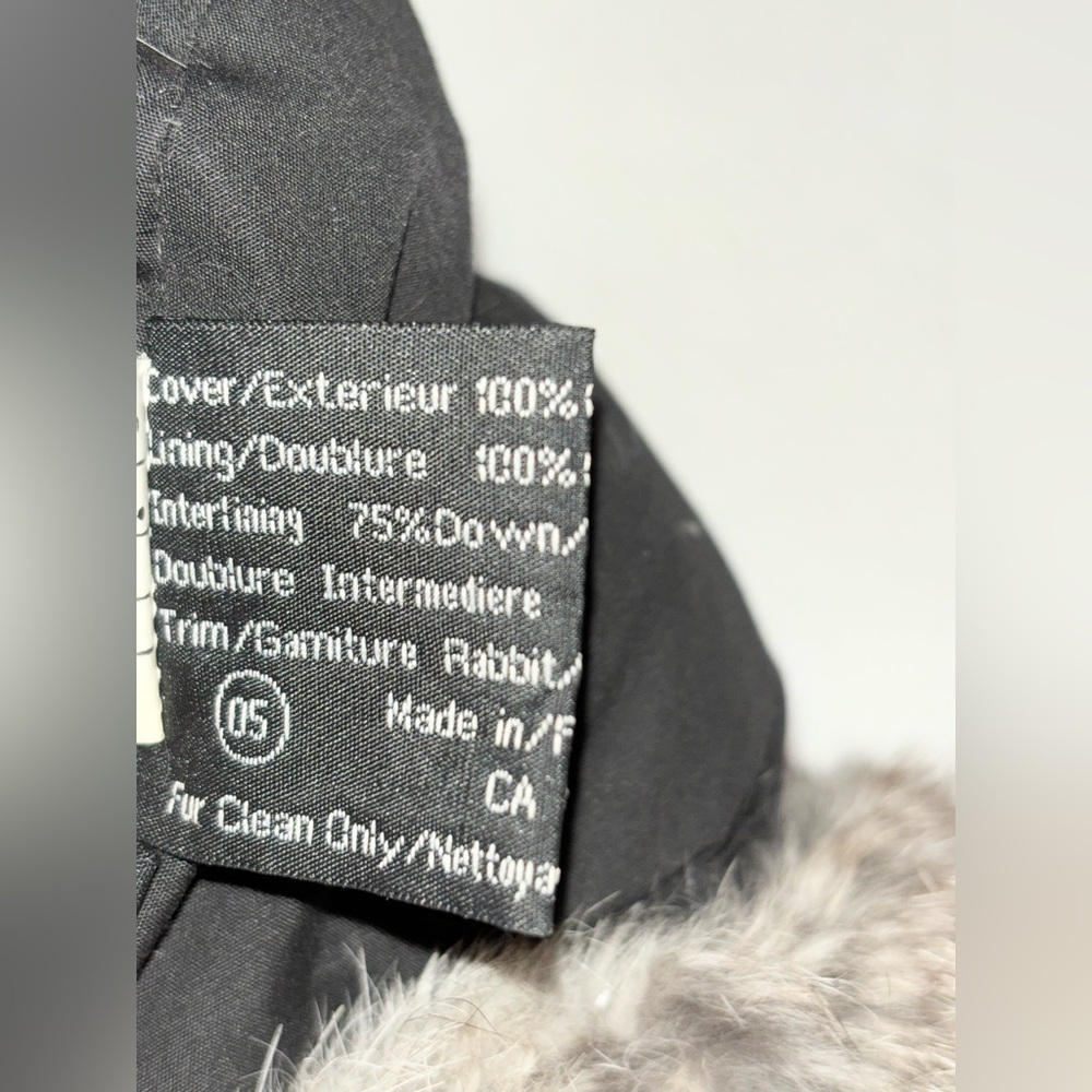 WIND RIVER Rabbit Fur Duck Down Hat - Picture 3 of 4